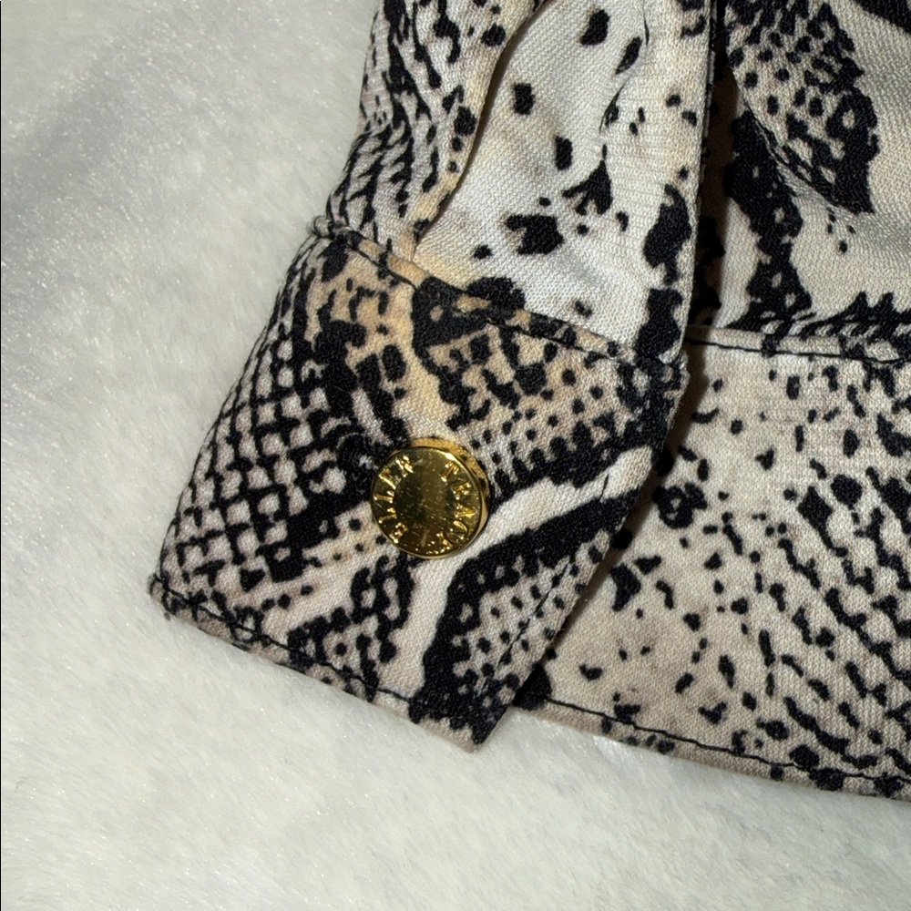 Ellen Tracy Monochrome Patterned Top - image 6